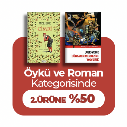 Roman ve Öykü Kategorisinde İkinci Kitapta %50 İnd